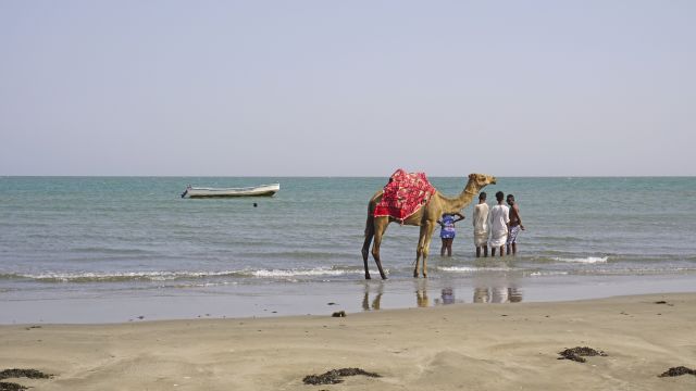 Am Strand von Massawa