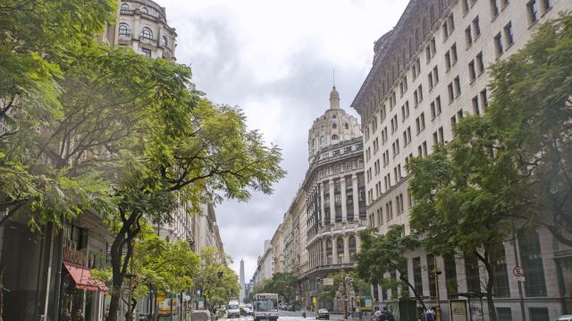 Unterwegs in den Straßen von Buenos Aires