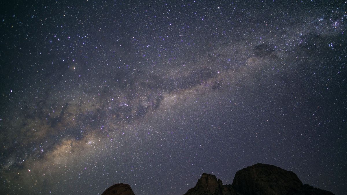 Die Milchstraße in Namibia
