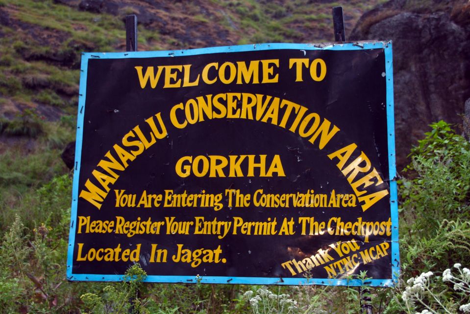 Eintritt in den Manaslu-Nationalpark