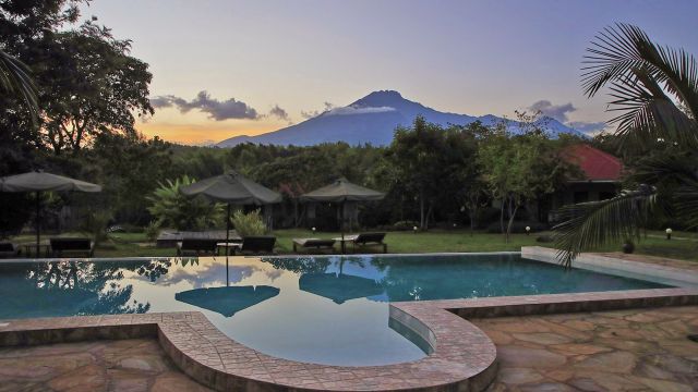 Pool der African View Lodge