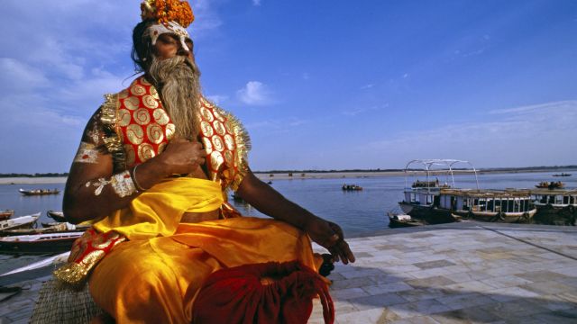 Varanasi - Sadhu (heiliger Mann)