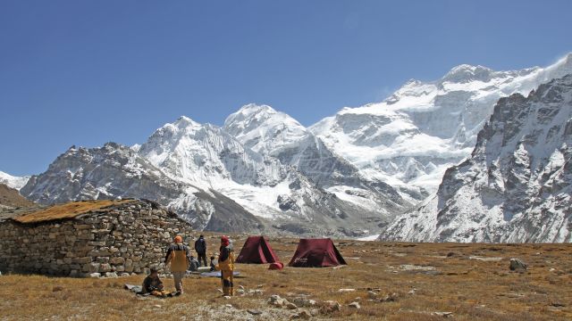 Pang Pema (Kanchenjunga-Basislager, 5065 m)