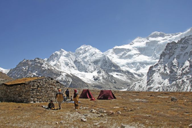 Pang Pema (Kanchenjunga-Basislager, 5065 m) © Diamir