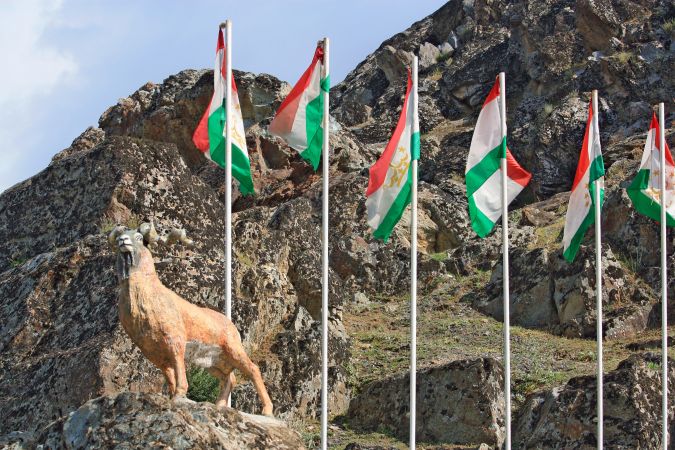 Wappen Tadschikistans © Diamir