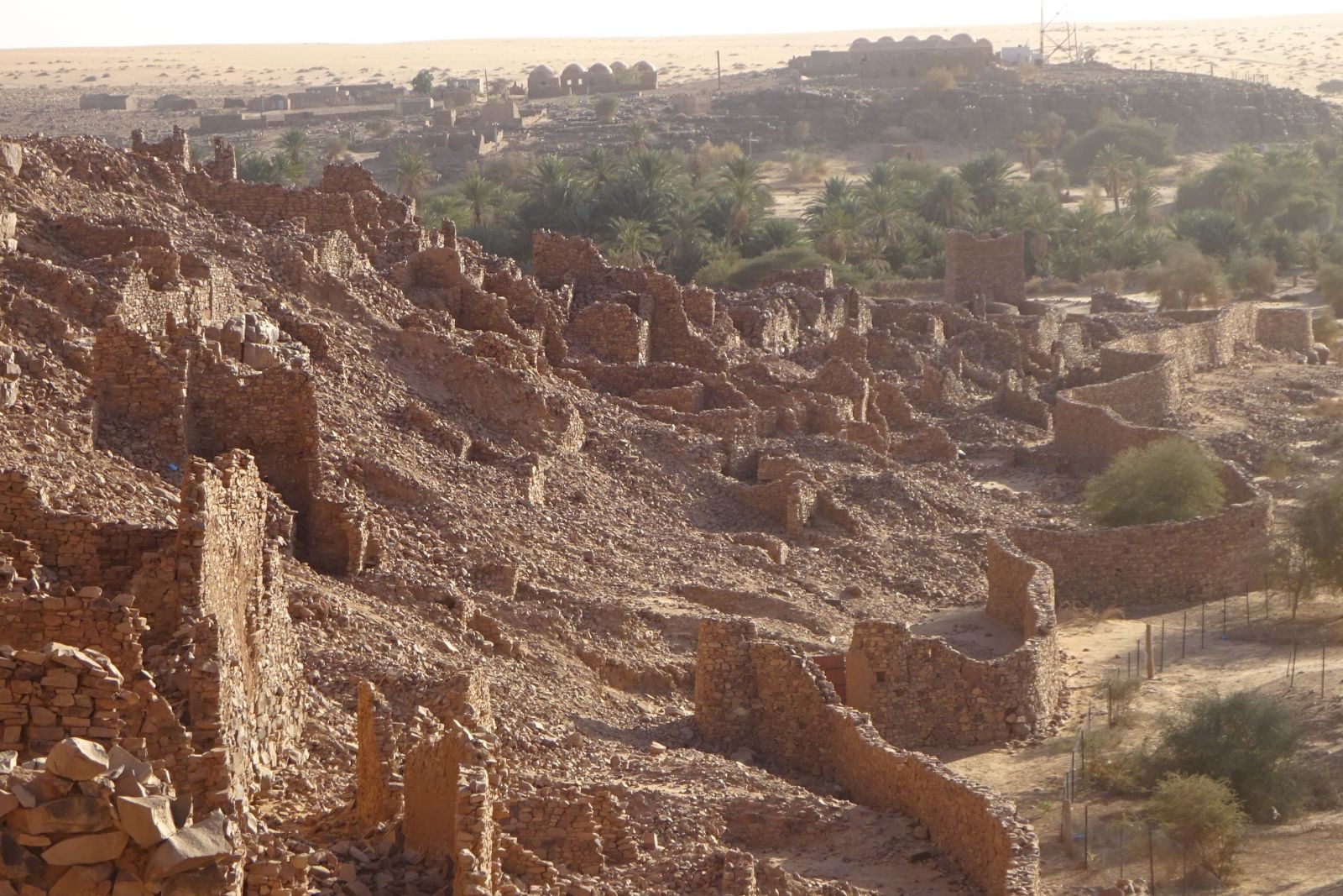 Ouadane auf dem Adrar-Plateau