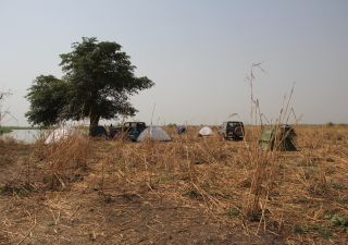 unser Zeltlager am Nil