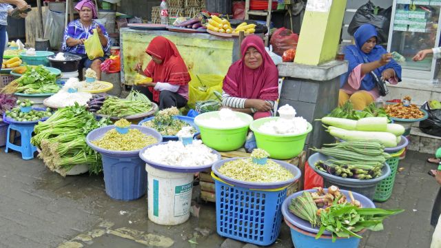 Traditioneller Markt von Ternate