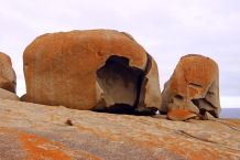 An den Remarkable Rocks auf Kangaroo Island