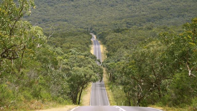 Straße durch den Grampians-Nationalpark, Victoria