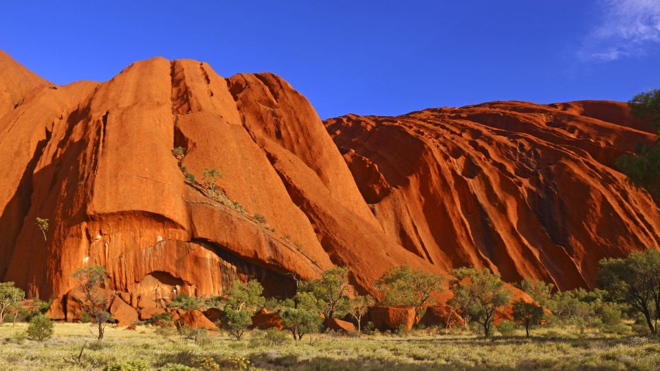 Detail am Inselberg Uluru (Auyers Rock)