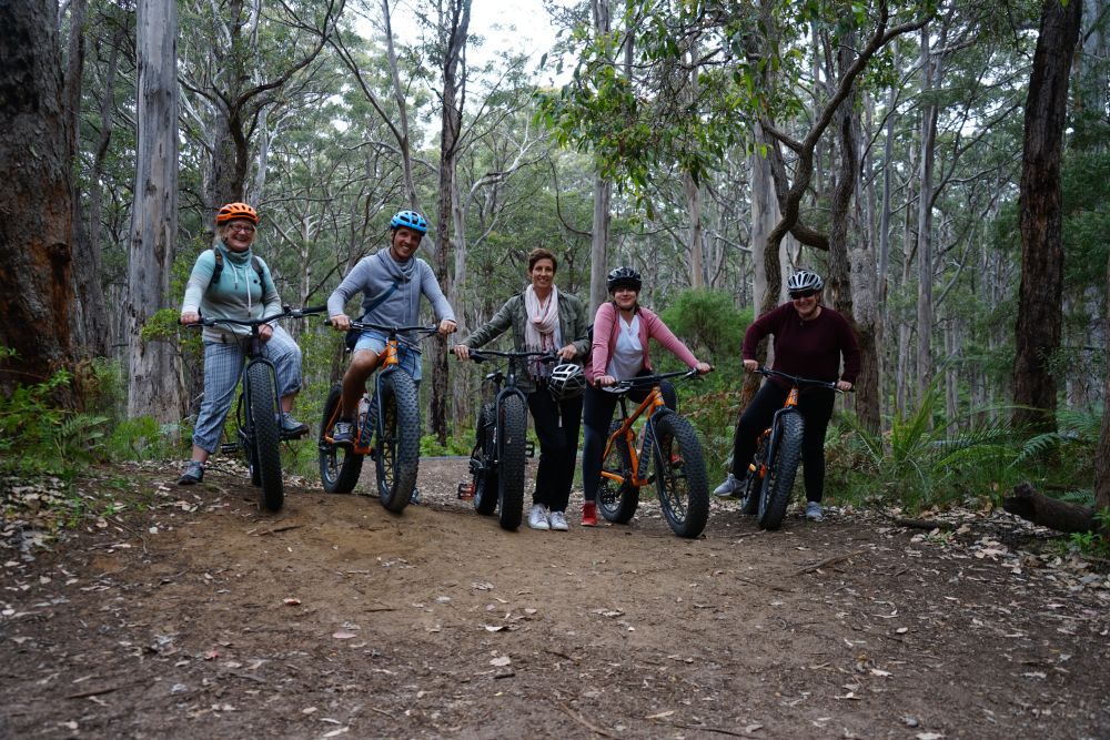 Bei einer Fatbike Tour ging es durch den Boranup Forest in der Margaret River Region – klare Empfehlung!