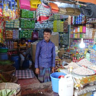 Kawran Bazar in Dhaka