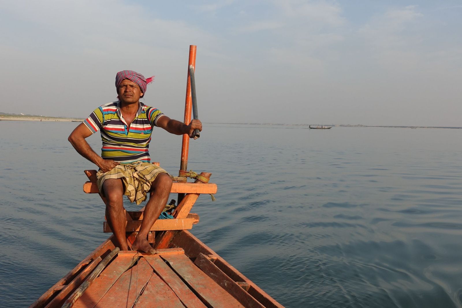 Bootsfahrt auf dem Ganges