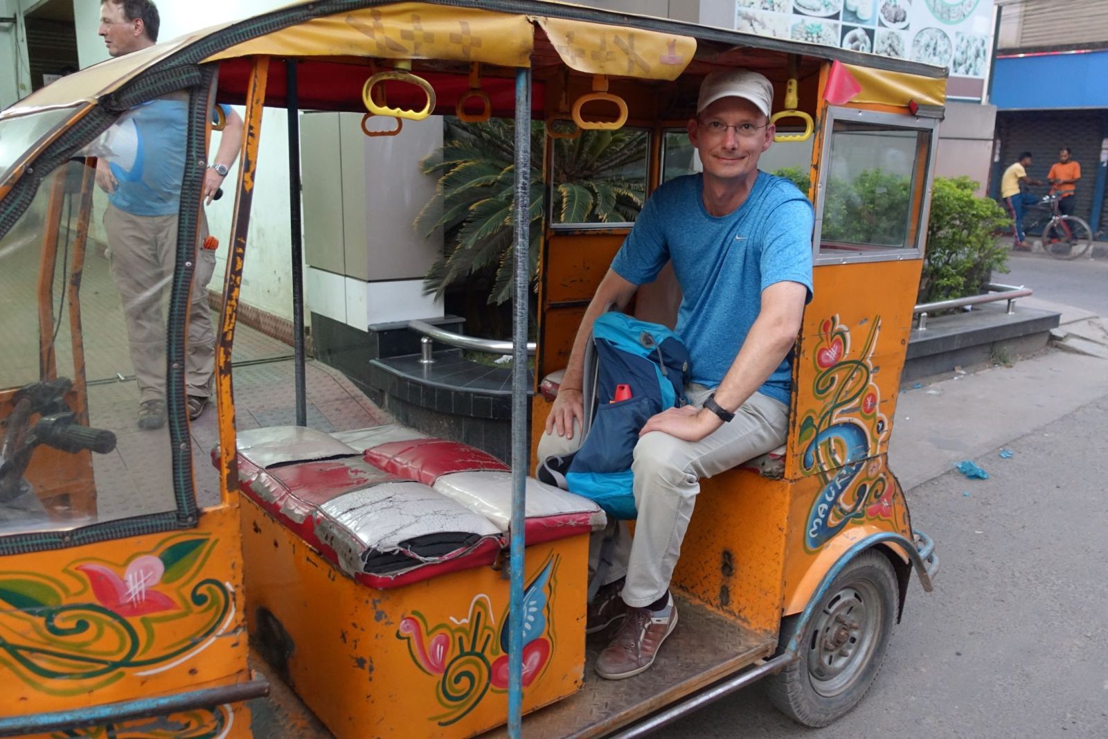 Rikscha- und Tuktuk-Fahren mach Spaß