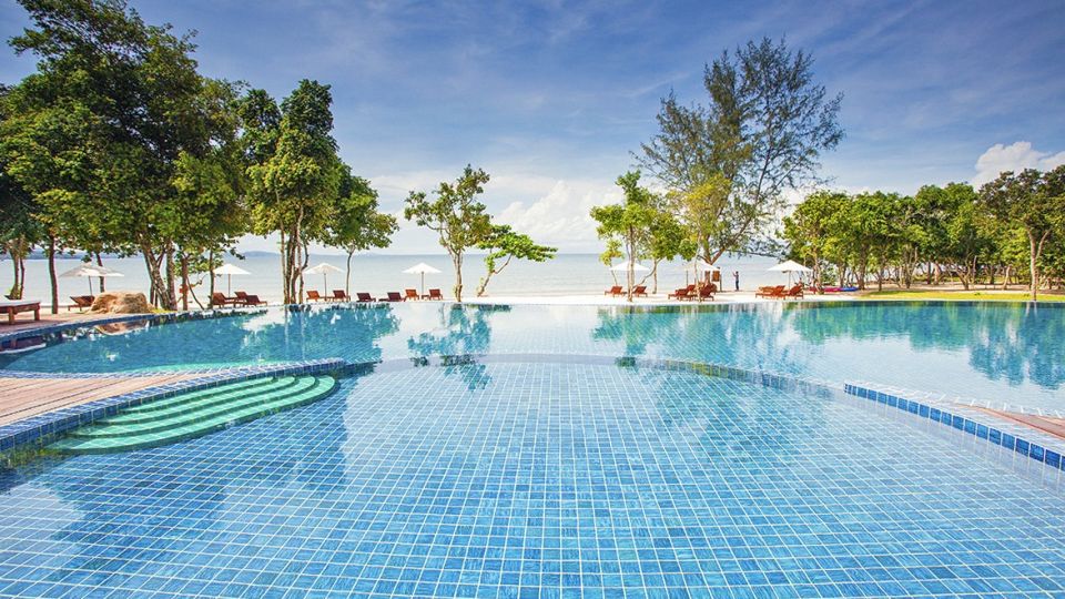 Green Bay Resort auf Phu Quoc - Pool und Strand