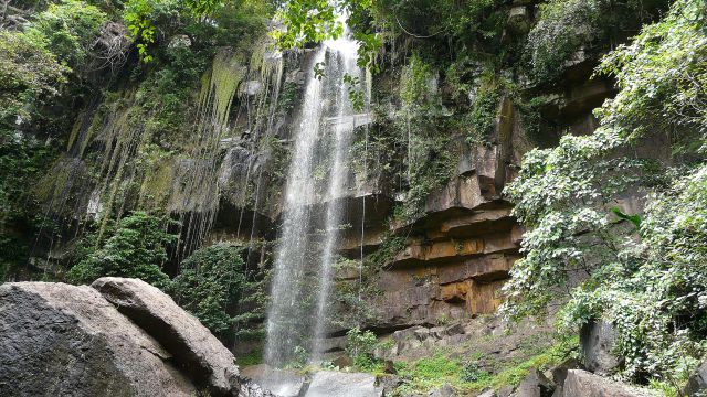 Wasserfall im Kirirom-Nationalpark