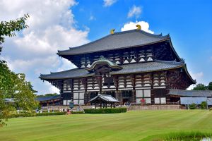 Einst das größte Holzgebäude der Welt - der Todaiji Tempel in Narai