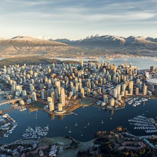 Luftansicht von Vancouver