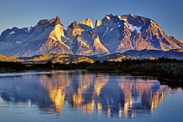 Das beeindruckende Massiv im Nationalpark Torres del Paine