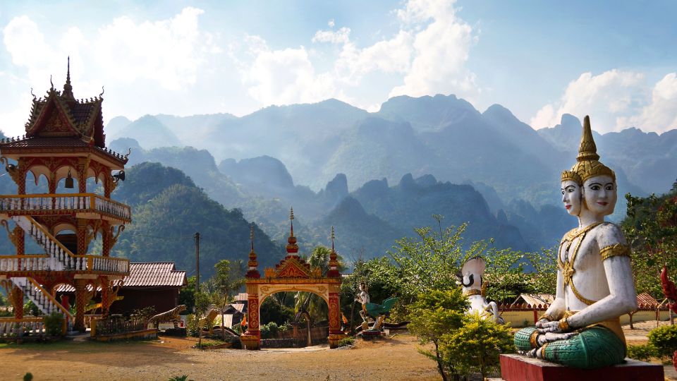 Berglandschaft in Laos
