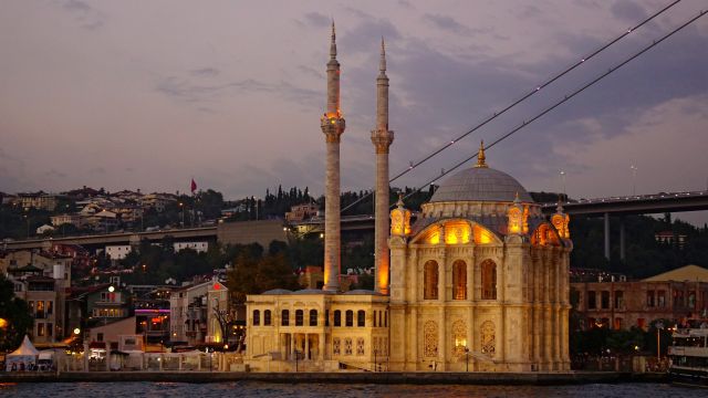 Blick auf den Istanbuler Stadtteil Beşiktaş