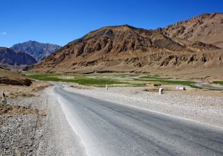 Fahrt entlang des Pamir-Highways