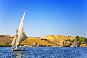 Felukenfahrt auf dem Nil