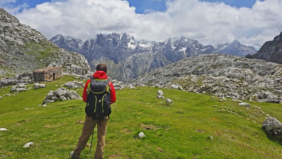 Wanderer in den spanischen Bergen