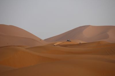 Verschnaufpause in den höchsten Sanddünen Marokkos