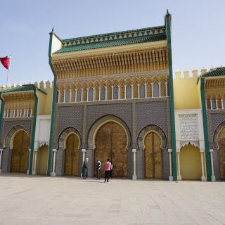 Der Königspalast Dar al-Makhzen in Fés