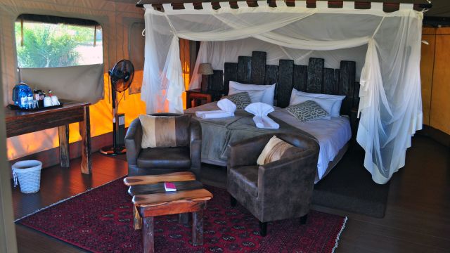 Shametu River Lodge, Zimmerbeispiel
