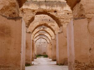 imposanter Gereidespeicher in der Königstadt Meknes