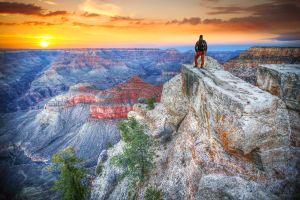 Aussicht über den Grand Canyon