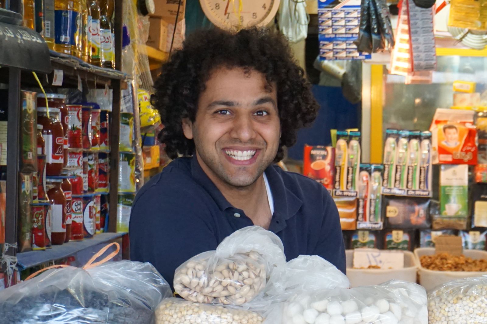 Verkäufer auf dem Markt… oder Iraner, die Weltermeister in Sachen Freundlichkeit