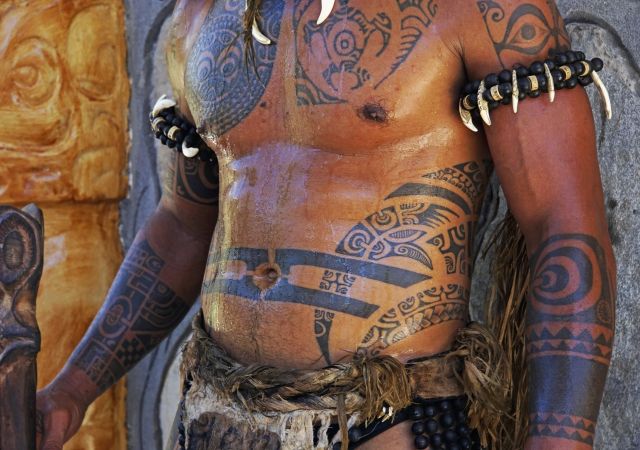 Tattos sind uralte polynesische Tadition