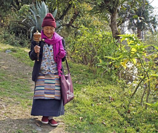 Wanderung zum Kloster Tashiding in Sikkim