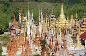 Shwe Indein Pagode am Inle-See