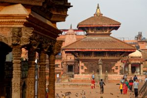 Unterwegs in der alten Königsstadt Bhaktapur