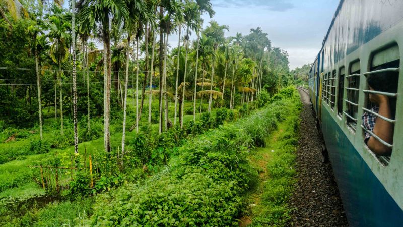 Südindien Zugfahrt Alleppey – Kochi