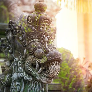 Balinesische Steinskulptur