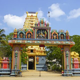 Maradanamadam-Hanuman-Tempel auf Jaffna