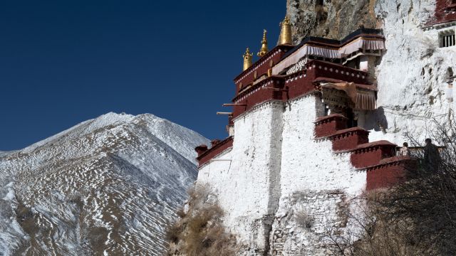 Drak-Yerpa-Kloster in Tibet