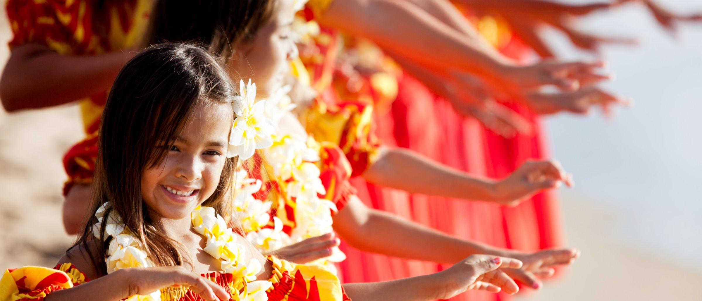 Hula Mädchen auf Hawaii