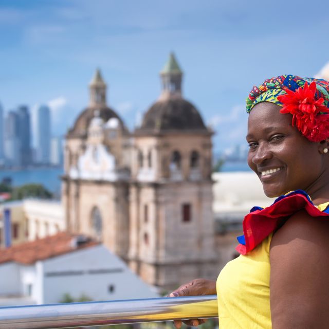 Kolumbianerin  in Cartagena de Indias