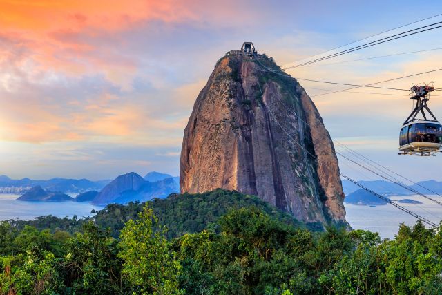 Seilbahn auf den Zuckerhut in Rio de Janeiro