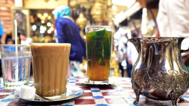 Teezeit in der Medina von Fes