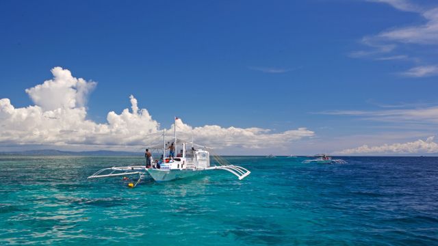 Boote vor Cebu
