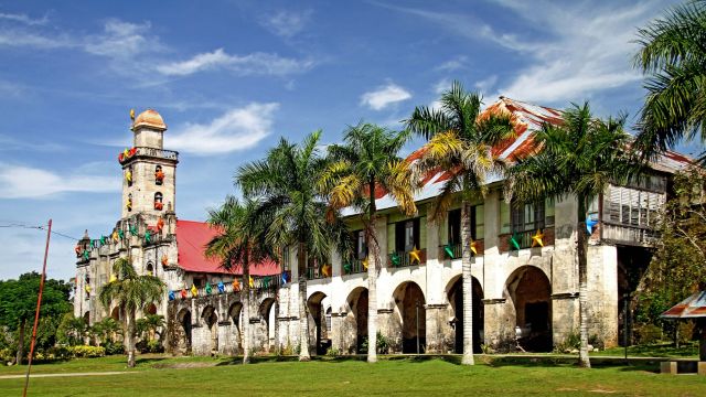 Alter kolonialer Kirchenbau auf den Philippinen