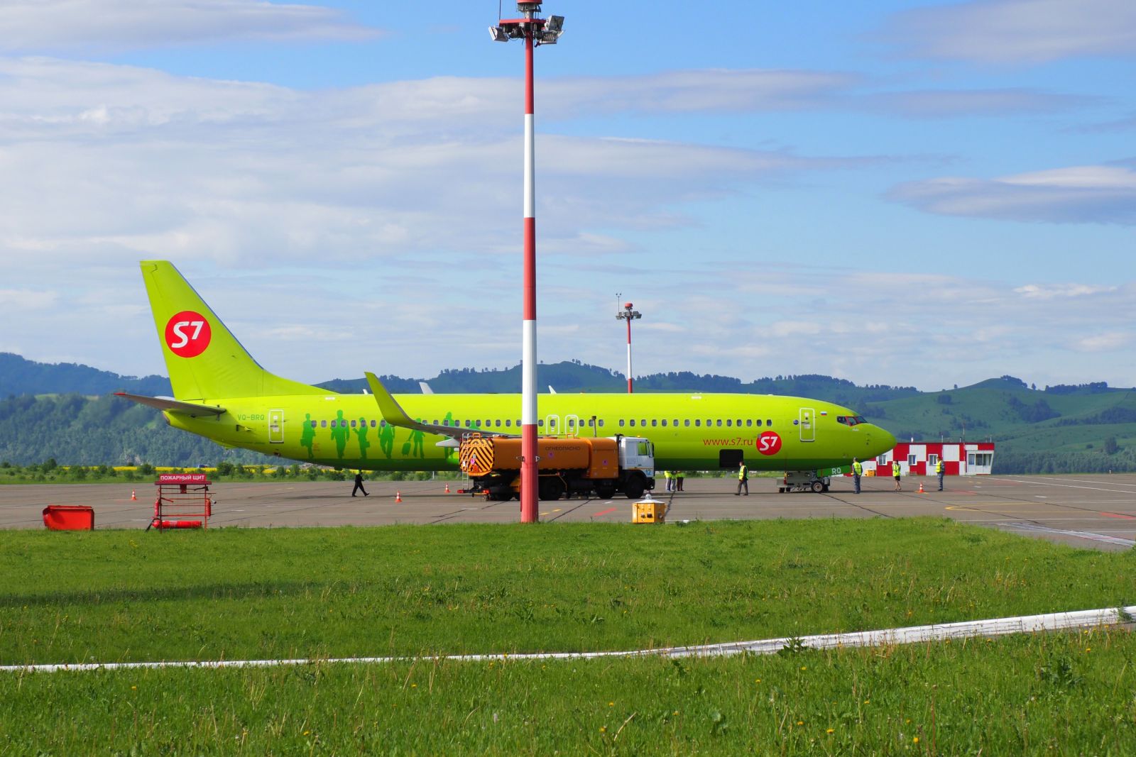 S7-Airlines in Gorno Altaisk